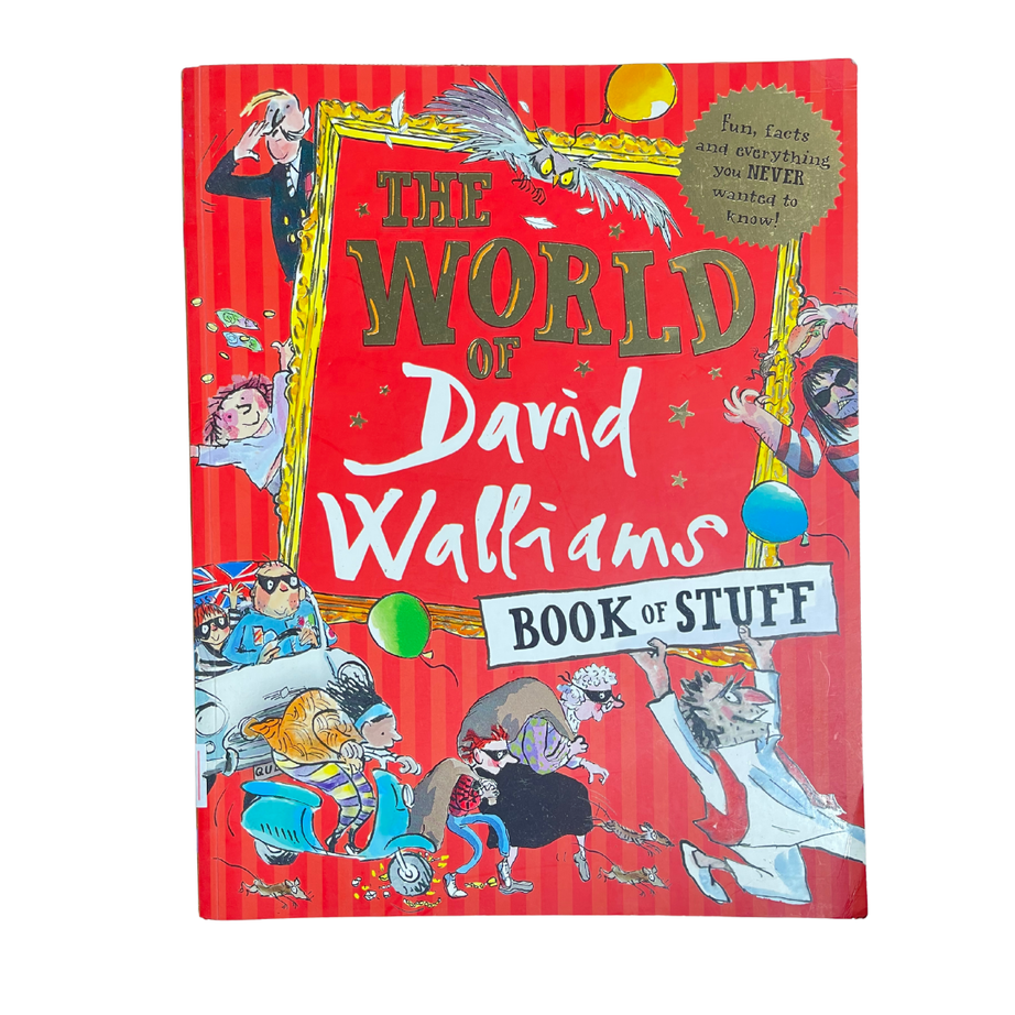 The World of David Walliams: Book of Stuff – Preloved Edition | KidsBestie | KB2583|