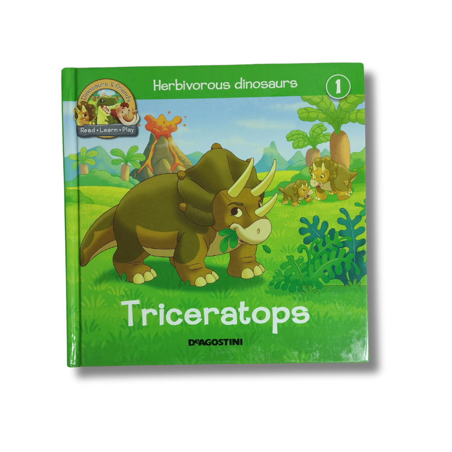 Herbivorous Dinosaurs: Triceratops – Preloved Edition | KidsBestie | kb2133