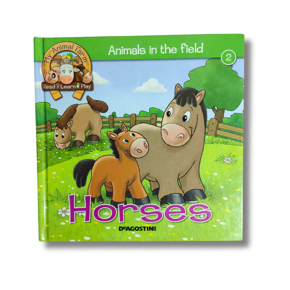 My Animal Farm: Animals in the Field – Horses (Preloved Edition) | KidsBestie | kb2091