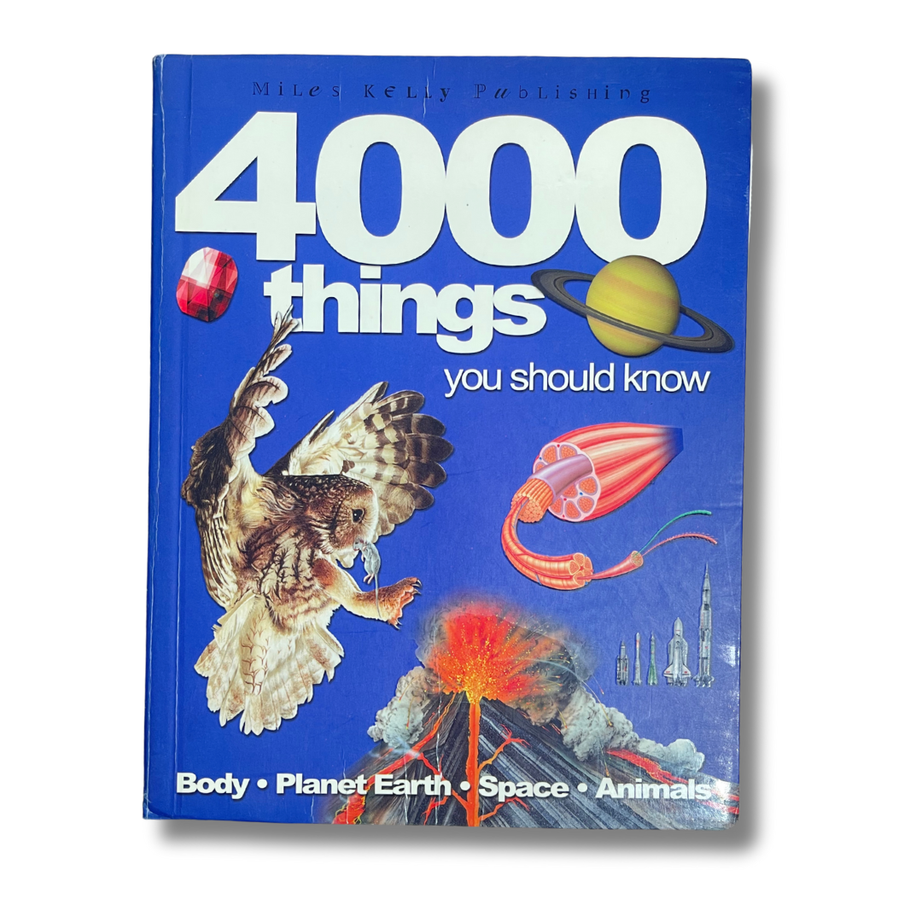 Miles Kelly: 4000 Things You Should Know – Preloved Edition | KidsBestie | kb2053