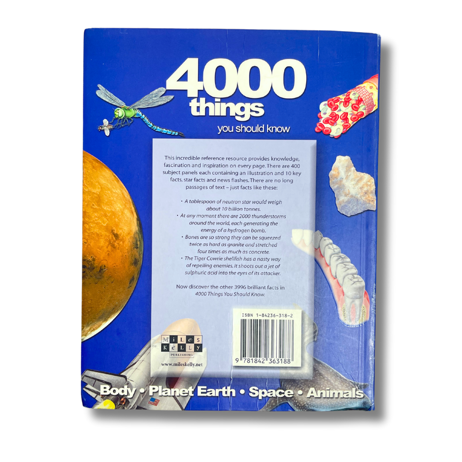 Miles Kelly: 4000 Things You Should Know – Preloved Edition | KidsBestie | kb2053