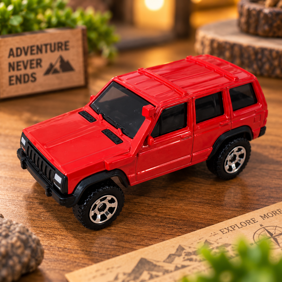 Matchbox 1994 Jeep Cherokee Sport – Red Die-Cast Collectible Toy Car