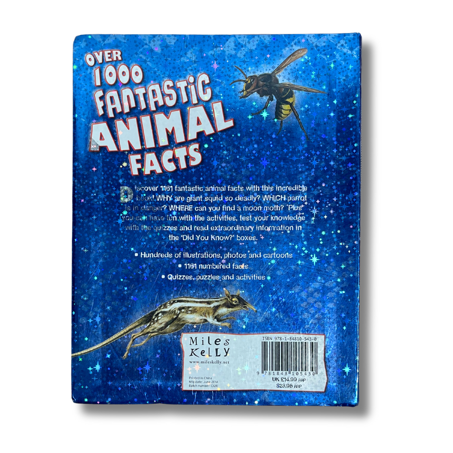 Over 1000 Fantastic Animal Facts – Preloved Edition | KidsBestie |