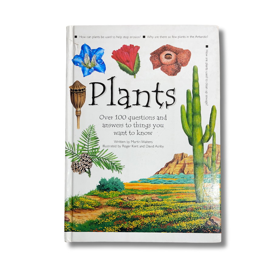 Plants: 100 Questions and Answers – Preloved Edition | KidsBestie |