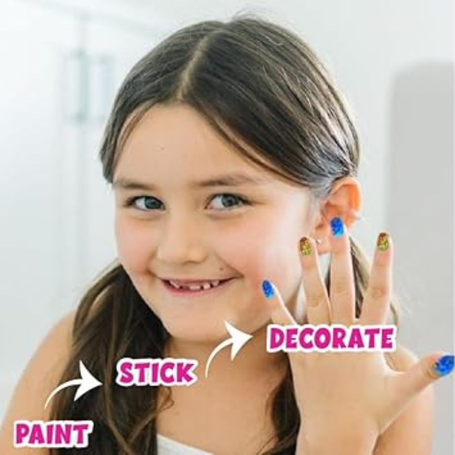 Mini Nail Salon Kit (Age 8+) | KidsBestie |  KB