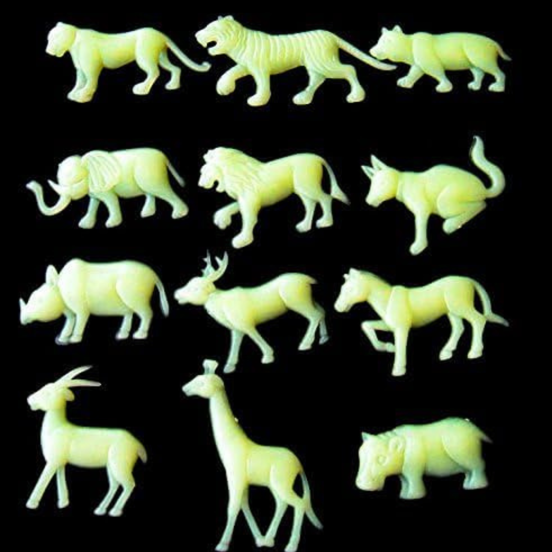 Glow in the Dark Animals for Kids | KidsBestie