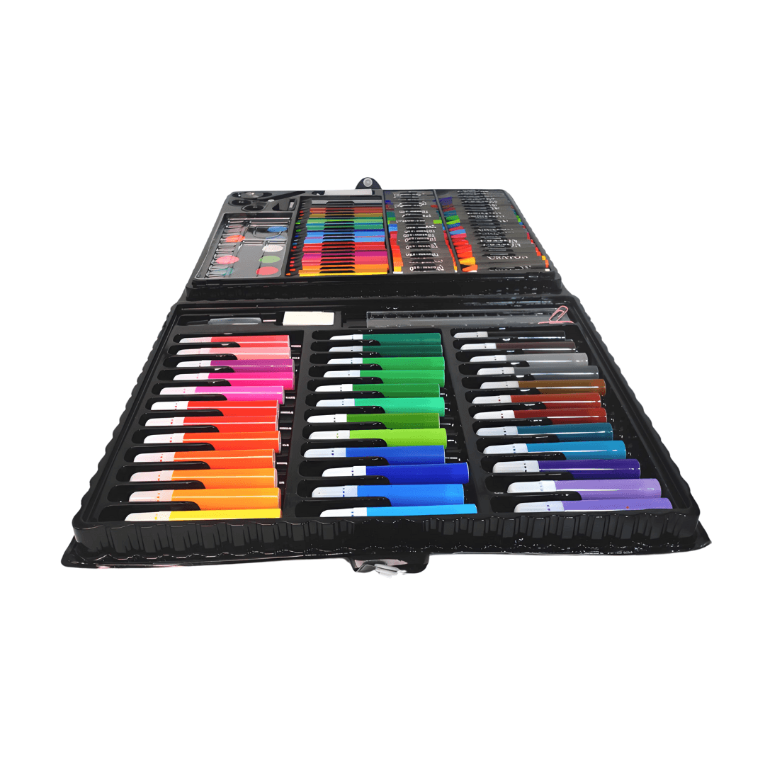 150 Piece Art Set, Drawing and Painting Set for Kids - Kids Bestie