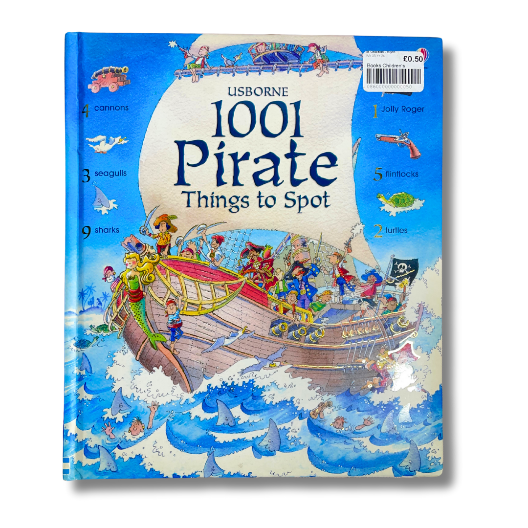Usborne 1001 Pirate Things to Spot – Preloved Edition | KidsBestie | KB2961