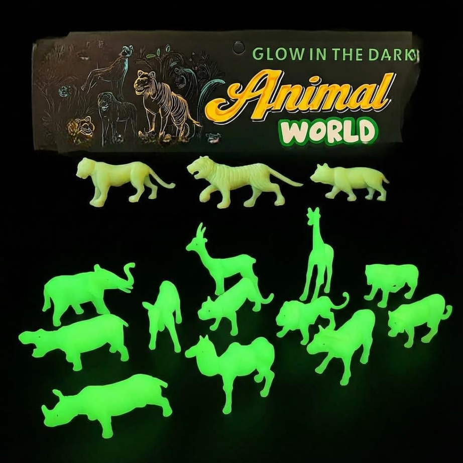 Glow in the Dark Animals for Kids | KidsBestie