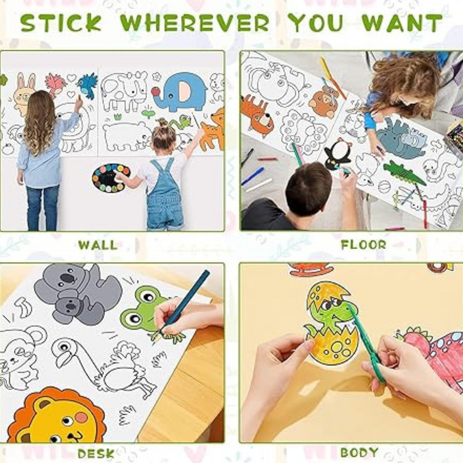 Children's Drawing Roll – 30 × 300 cm | KidsBestie