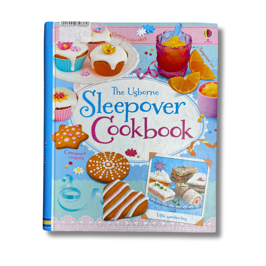 Usborne: Sleepover Cookbook – Preloved Edition | Kidsbestie| kb2280