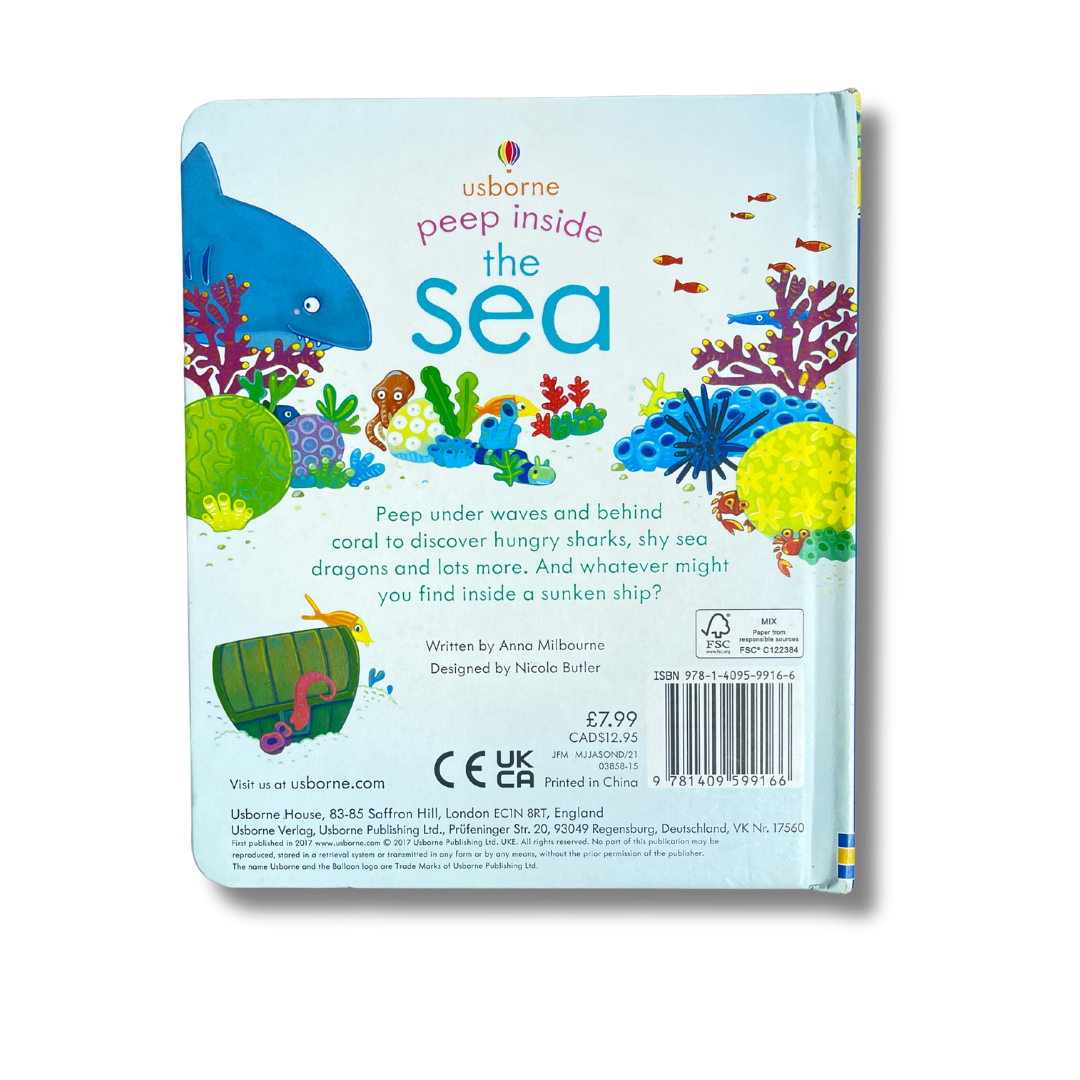 Peep Inside the Sea – Flip Book | Preloved Edition | KidsBestie | KB2349