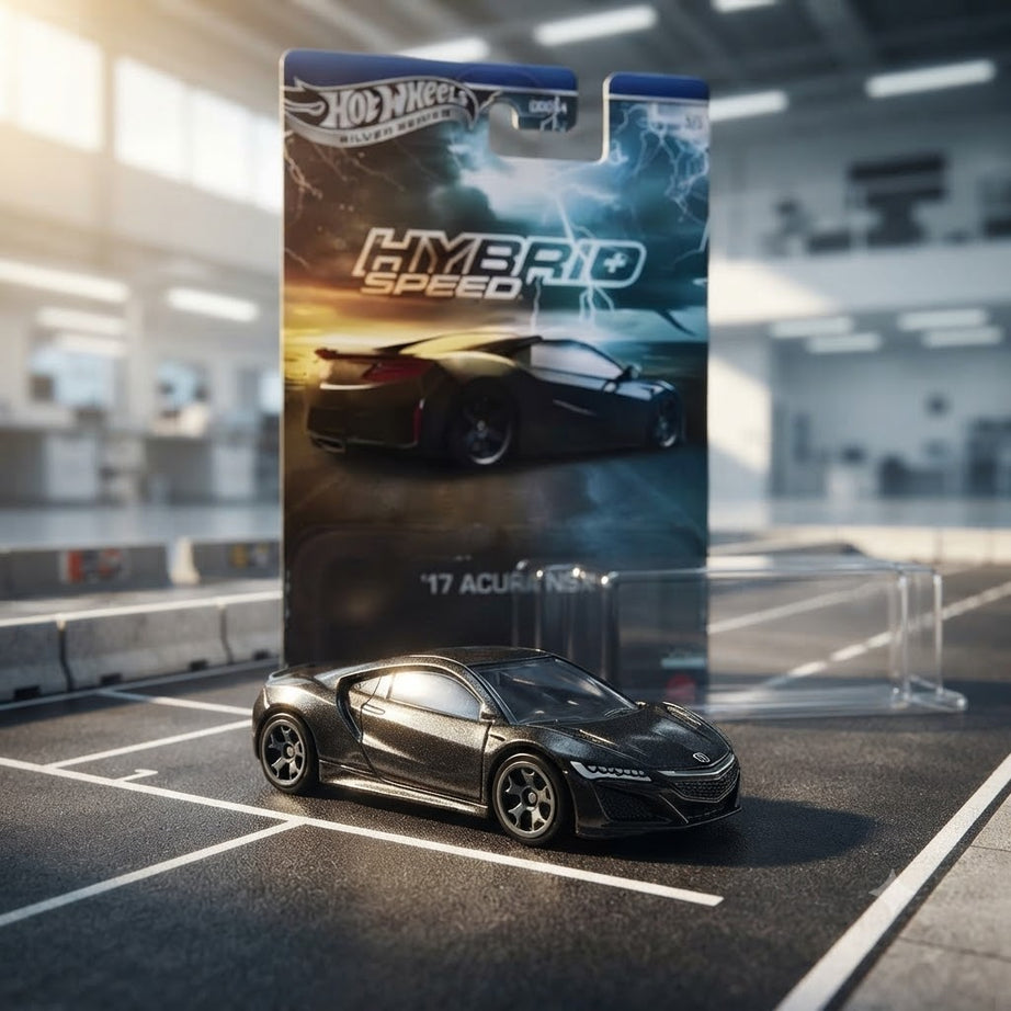 Hot Wheels Silver Series: Hybrid Speed - '17 Acura NSX (Edition 5/5)-Imported