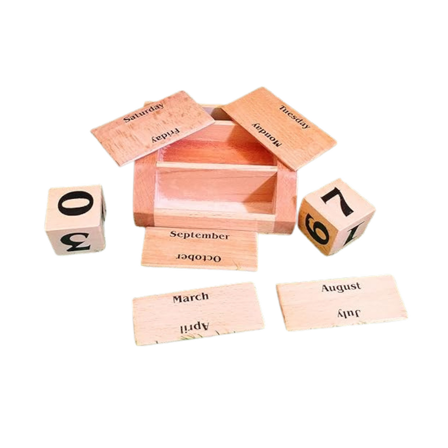 Wooden Date Stand | KidsBestie