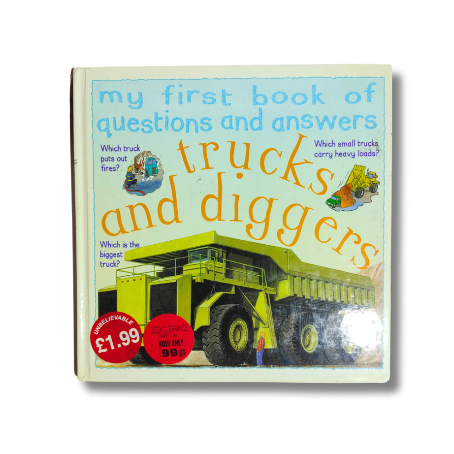 My First Book of Questions and Answers: Trucks and Diggers – Preloved Edition | KidsBestie |
