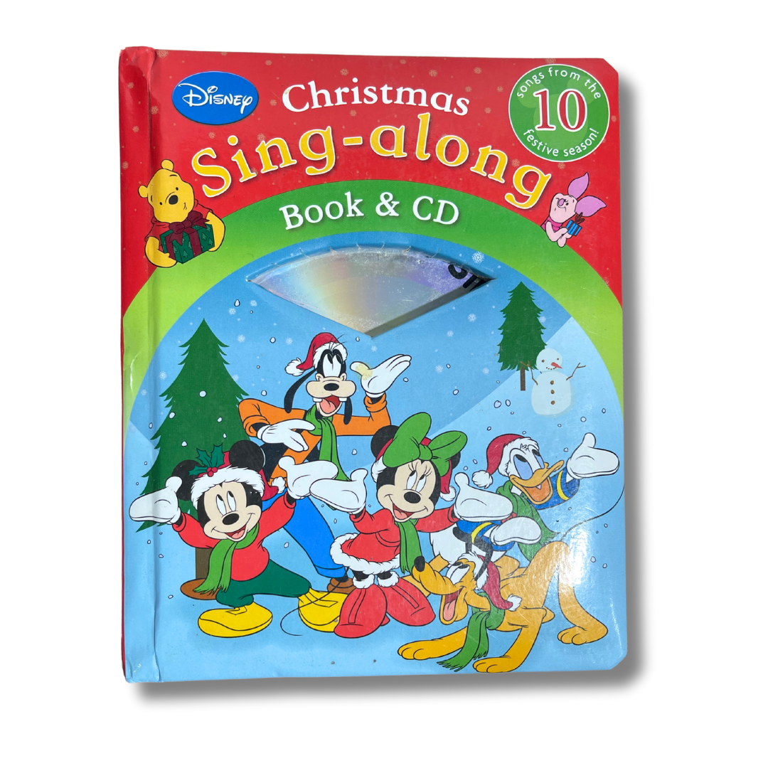 Disney: Christmas Sing Along Book and CD – Preloved Edition | KidsBestie | kb2278