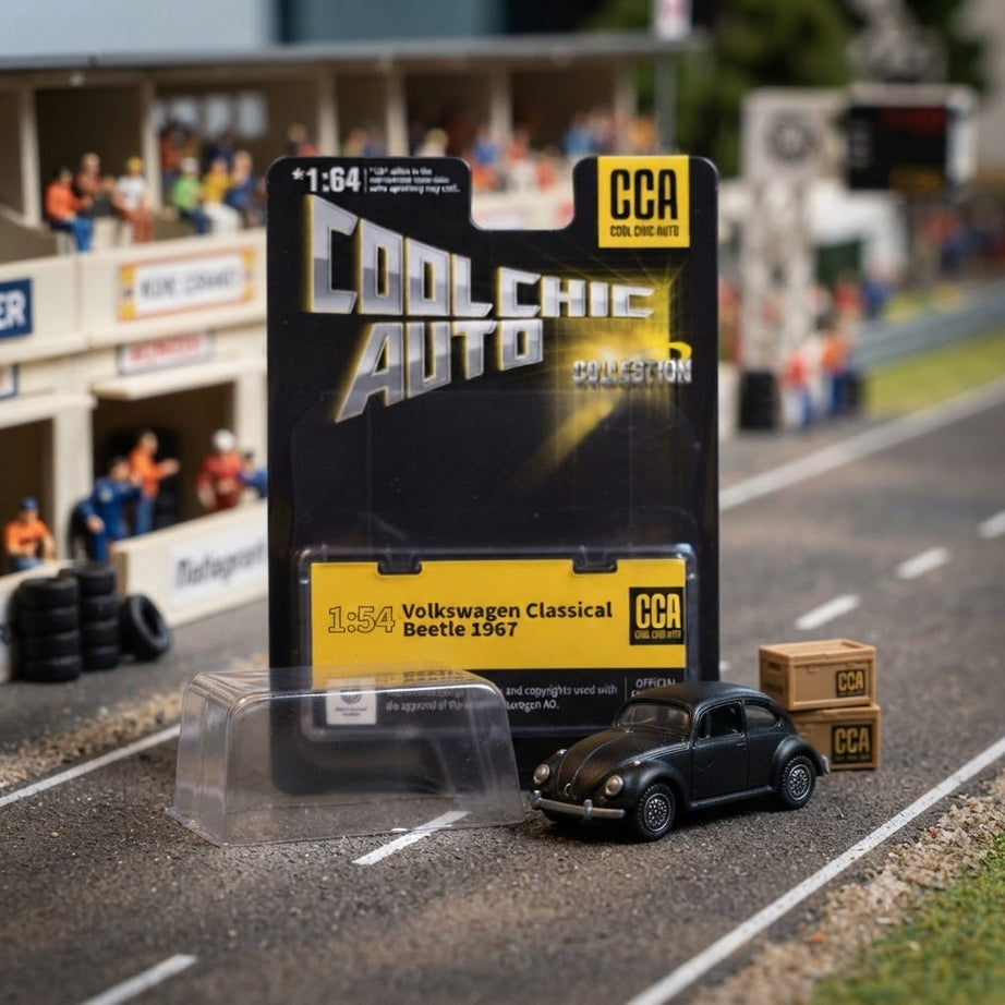 Cool Chic Auto (CCA) 1:54 Volkswagen Classical Beetle 1967 Die-Cast Model Car - Collector's Edition
