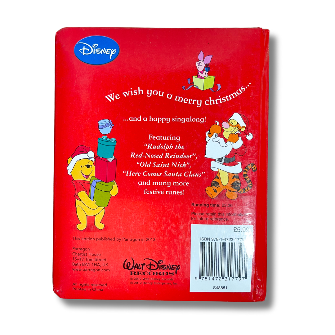 Disney: Christmas Sing Along Book and CD – Preloved Edition | KidsBestie | kb2278