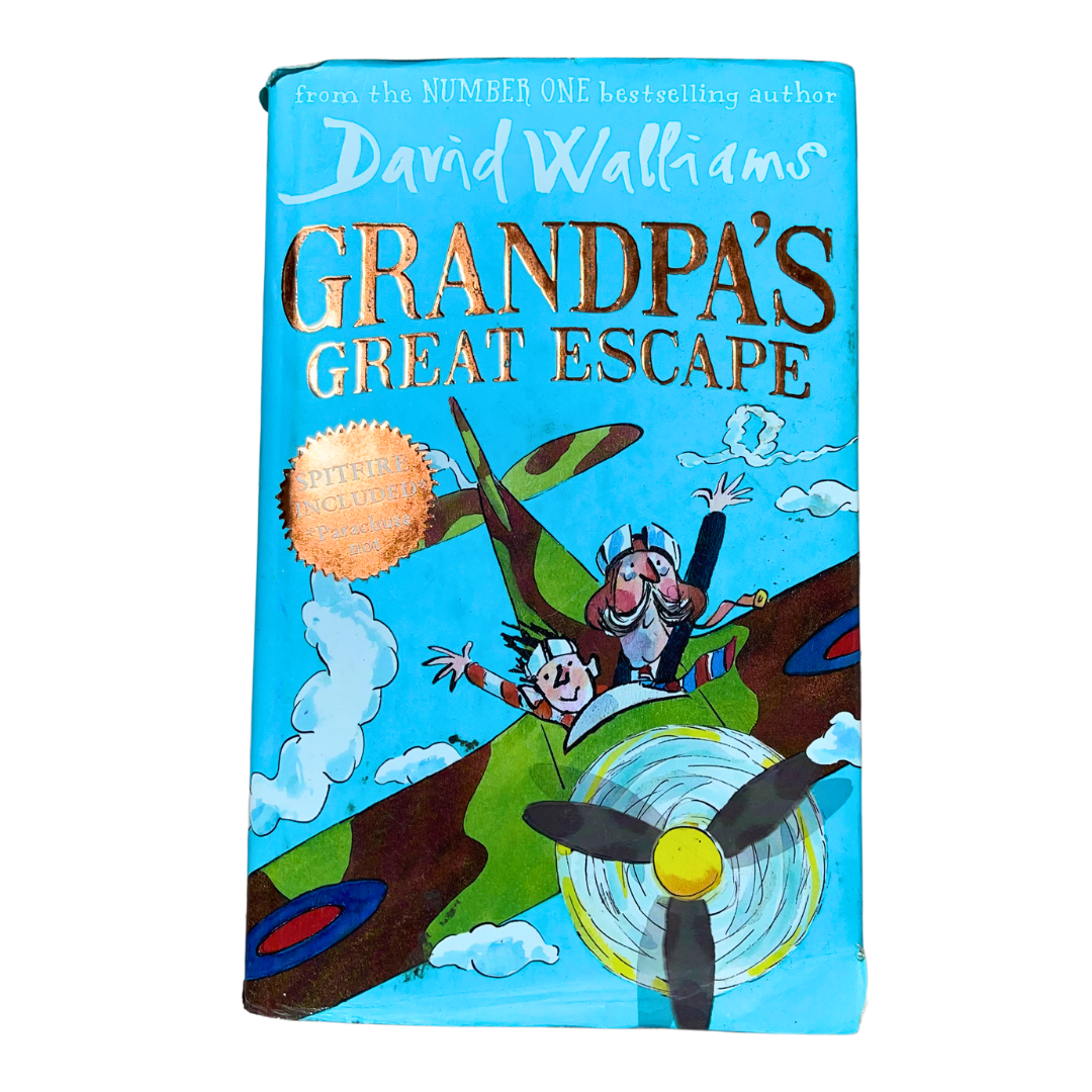 Grandpa’s Great Escape by David Walliams– Preloved Edition | KidsBestie - KBB7066