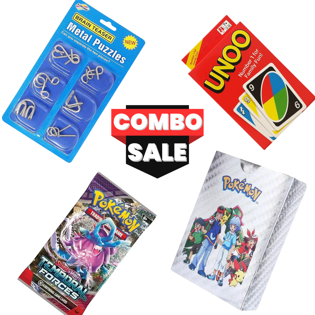 Mega Fun Kids Game Combo Gift Set | KidsBestie | KB