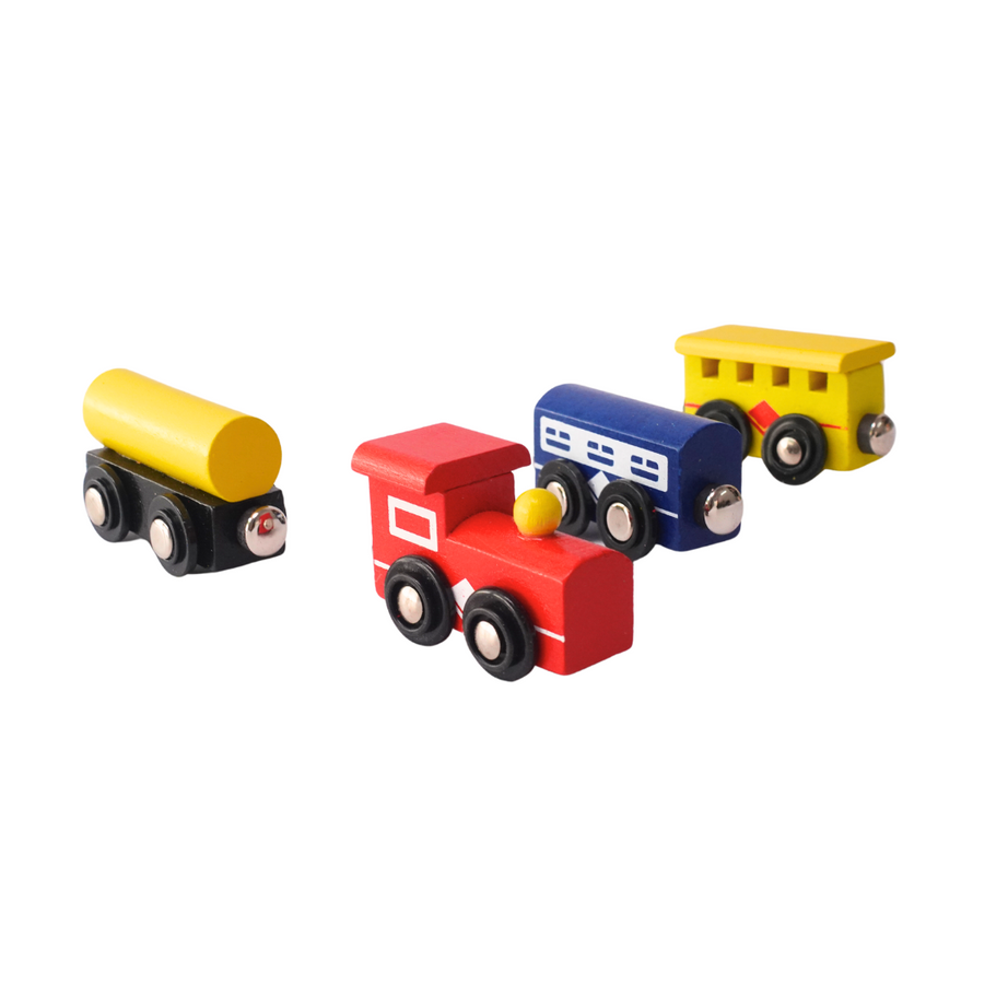 1 Magnetic Train with 4 layers for Kids Age 3+ (Random design will be send)