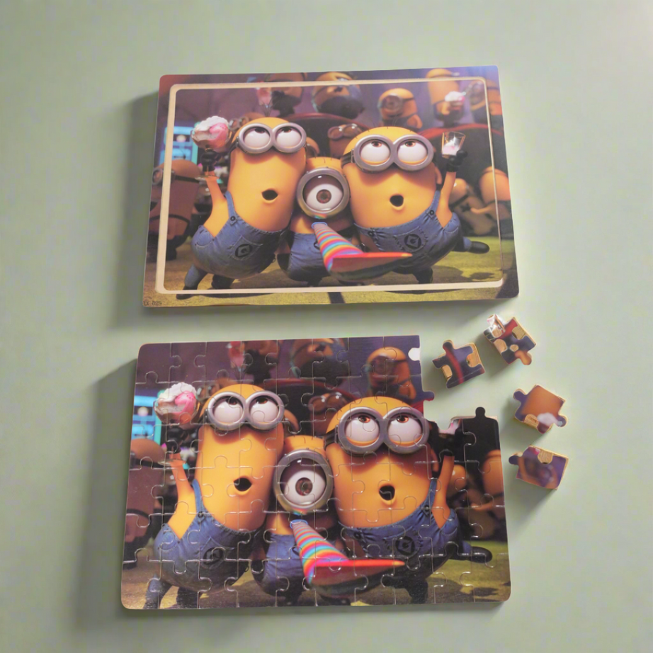 Minion Jigsaw Puzzle For Kids Age 3+