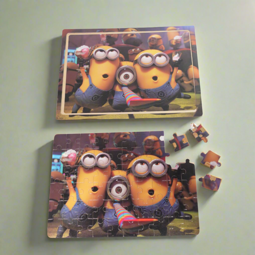 Minion Jigsaw Puzzle For Kids Age 3+