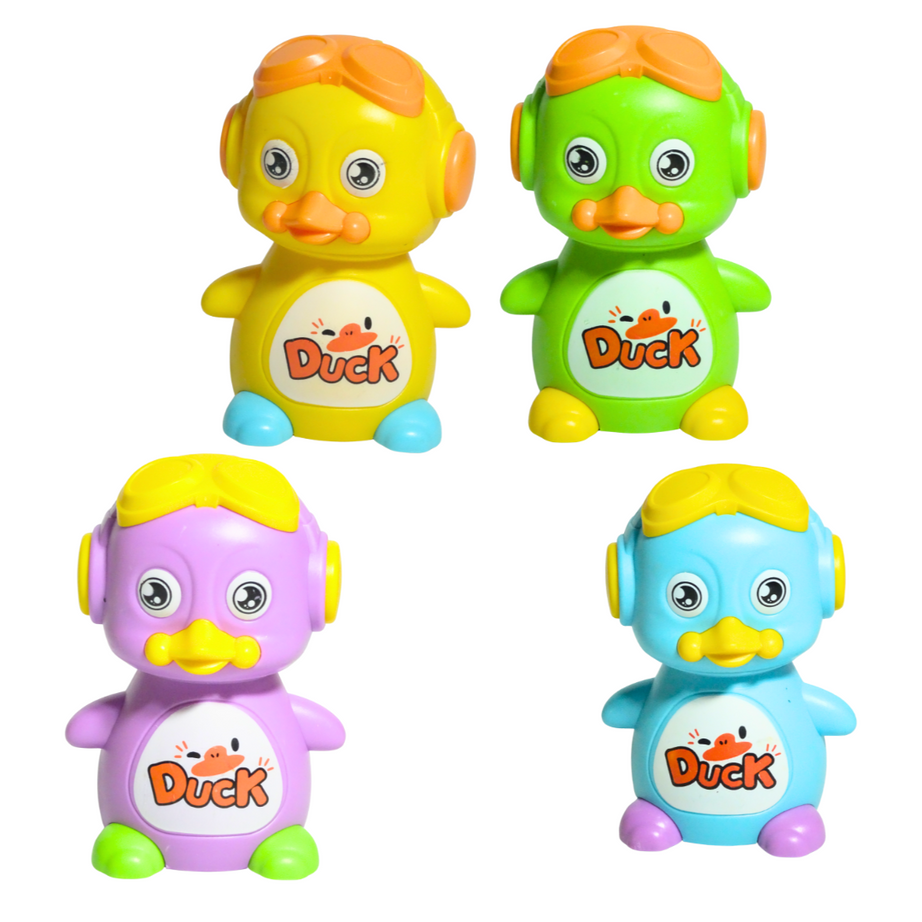 Duck Pull Back Toy for KIds (Random Colours)