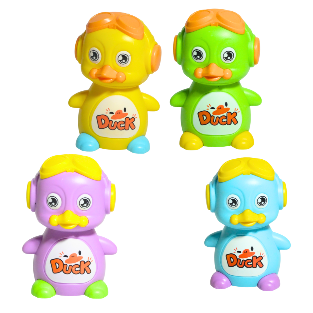 Duck Pull Back Toy for KIds (Random Colours)