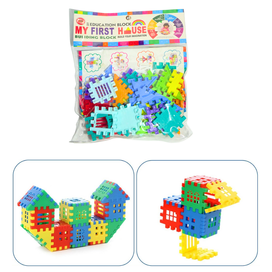 My First House Building Blocks – KidsBestie