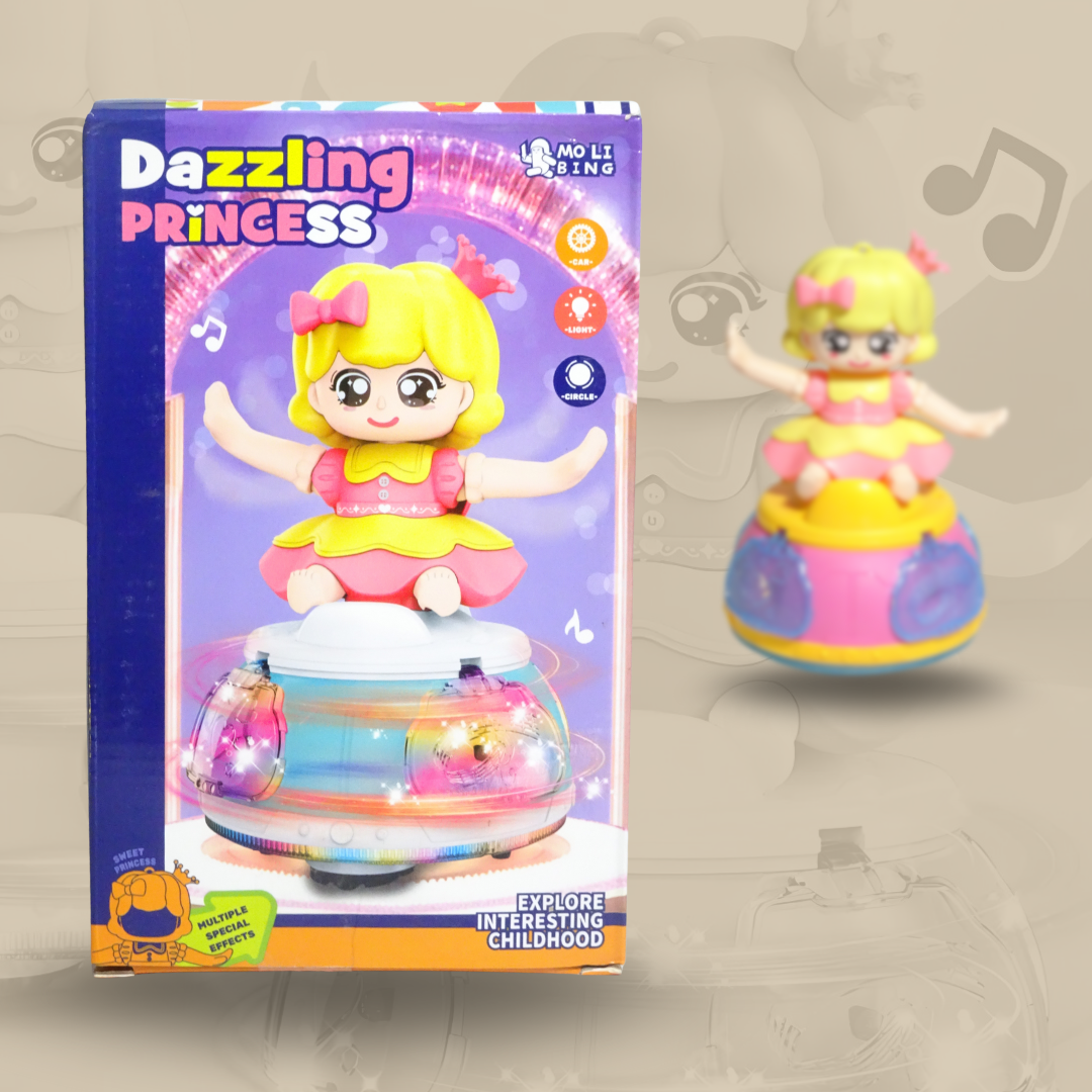 Dazzling Princess with Light & Sound – Magical Playtime Friend! (Random Colours)