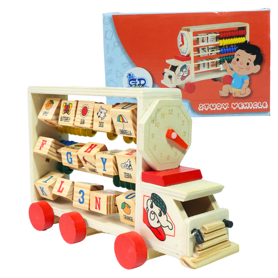 Study Vehicle, Abacus for kids Age 3