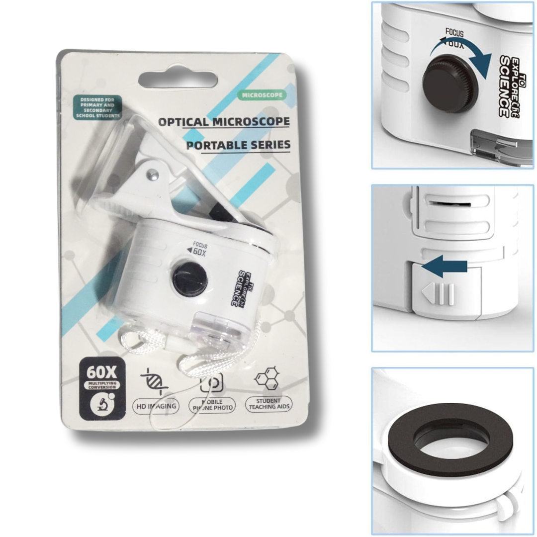 Clip-On Microscope for Cell Phones – Explore the Micro World! | KidsBestie