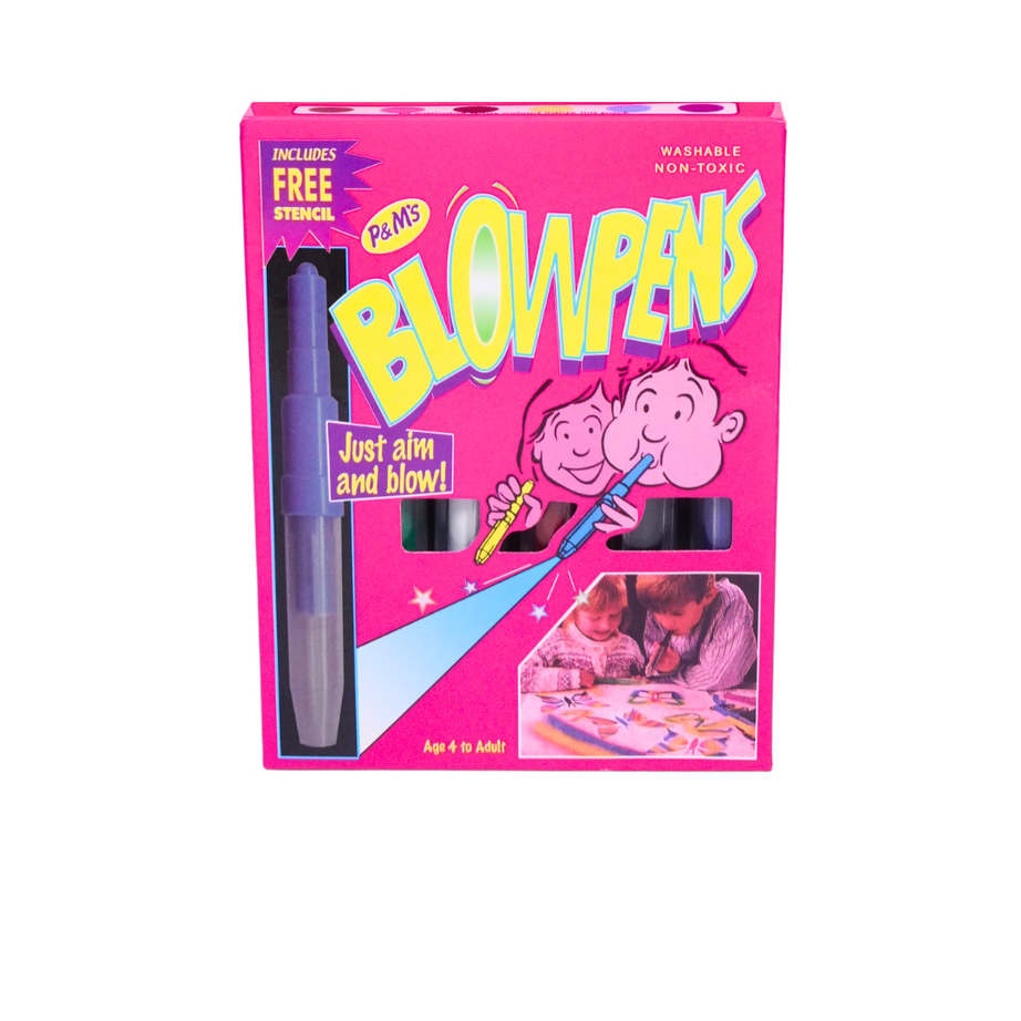 Blow Pens - Magical Coloring Spray Blow Pens for Kids