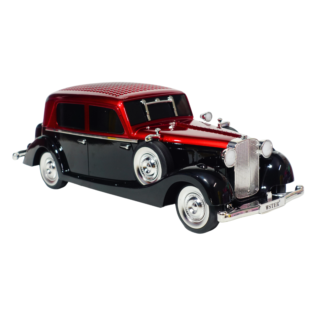 Music Car Speaker – Wireless Sound System with LED Lights(Random Colours)