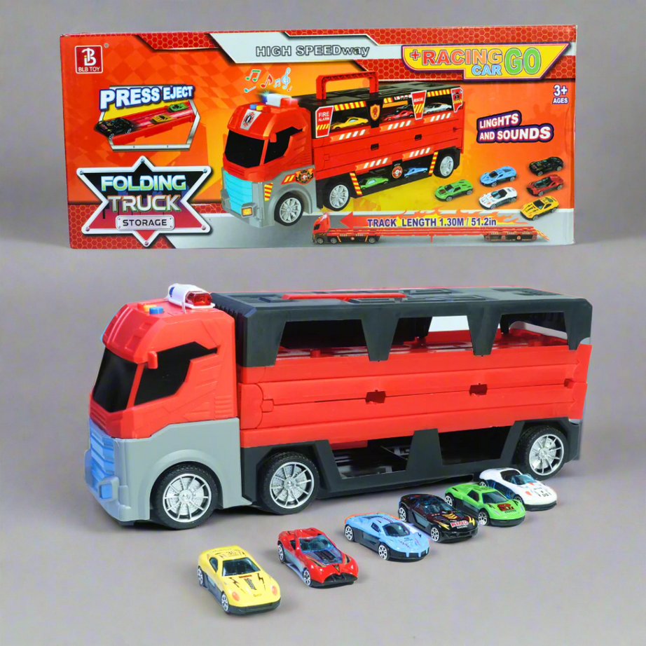 2024's Deformable Folding Truck Storage with Track length 1.30 Meters/5.2 in for Kids-1