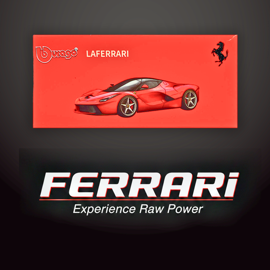 🔥 Bburago Ferrari LaFerrari 1:64 Scale Die-Cast Model | Official Licensed