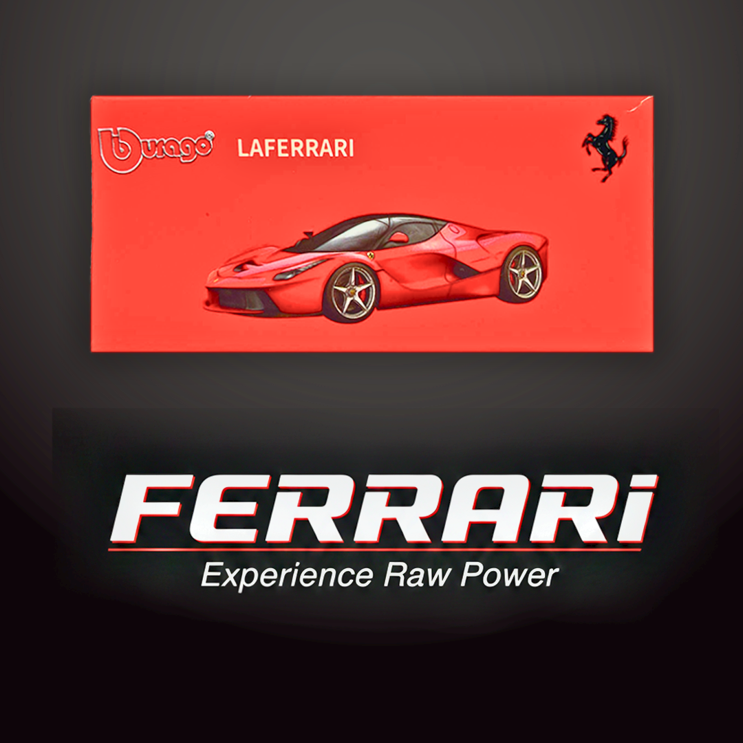 🔥 Bburago Ferrari LaFerrari 1:64 Scale Die-Cast Model | Official Licensed