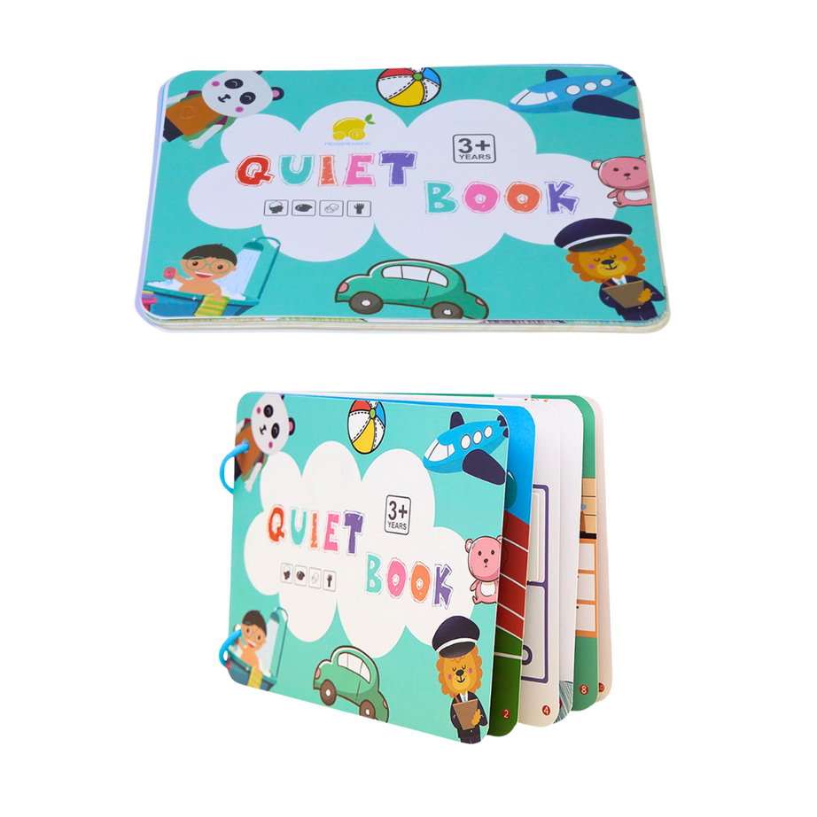 Quiet Book for Kids Age 3+