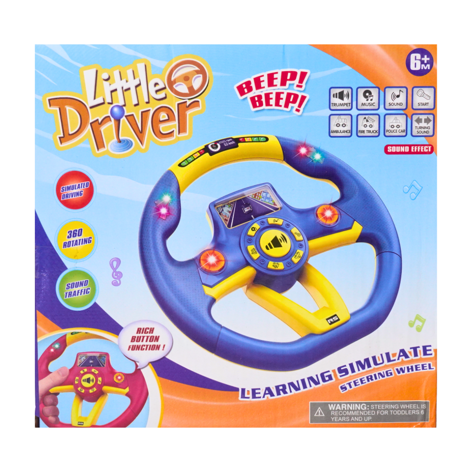 Little Driver Learning Simulation Toy for Kids