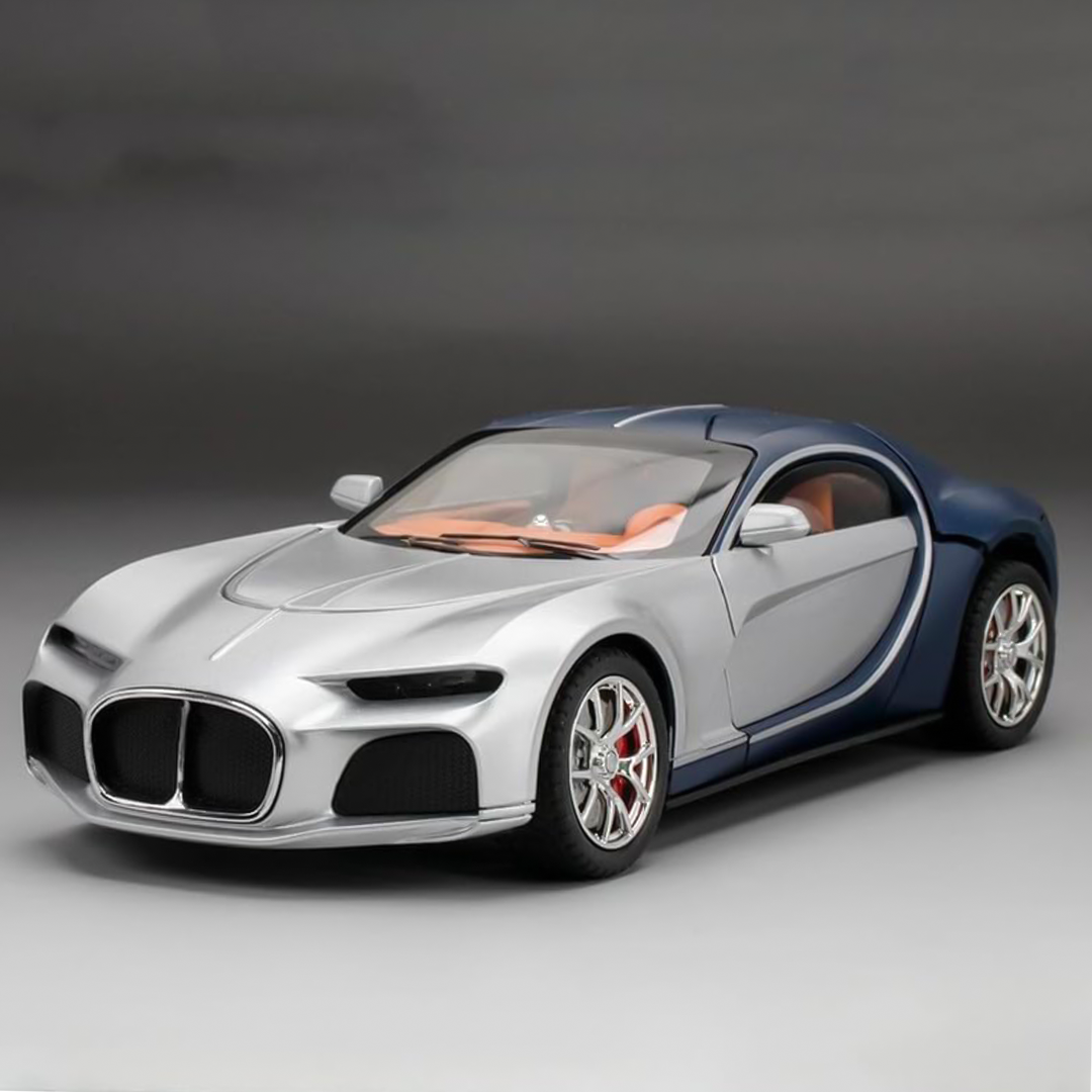 Premium 1:24 Die-Cast Bugatti Atlantic Car with Zinc Alloy & ABS Plastic – Best Valentine Gift