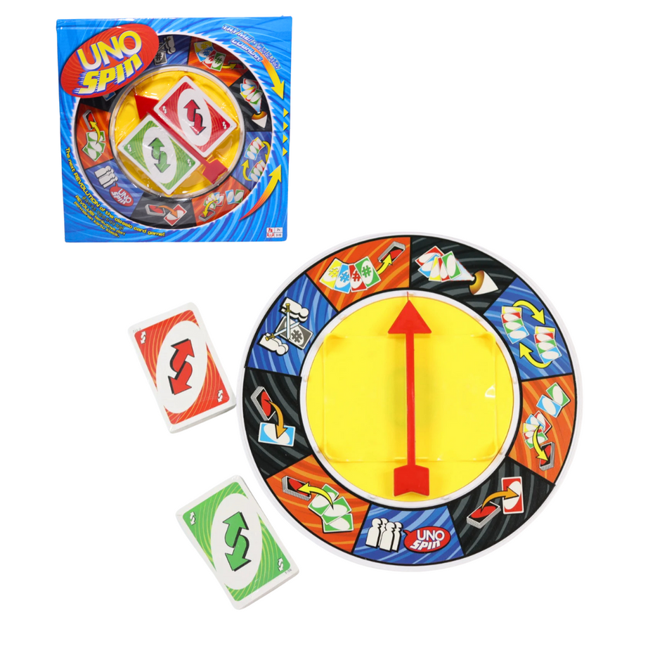 UNO Spin Game for Kids Age 3+