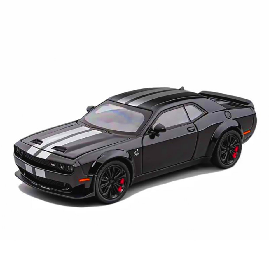Premium 1:24 Die-Cast Dodge Challenger Car with All Door Opening and Sound – Best Valentine Gift