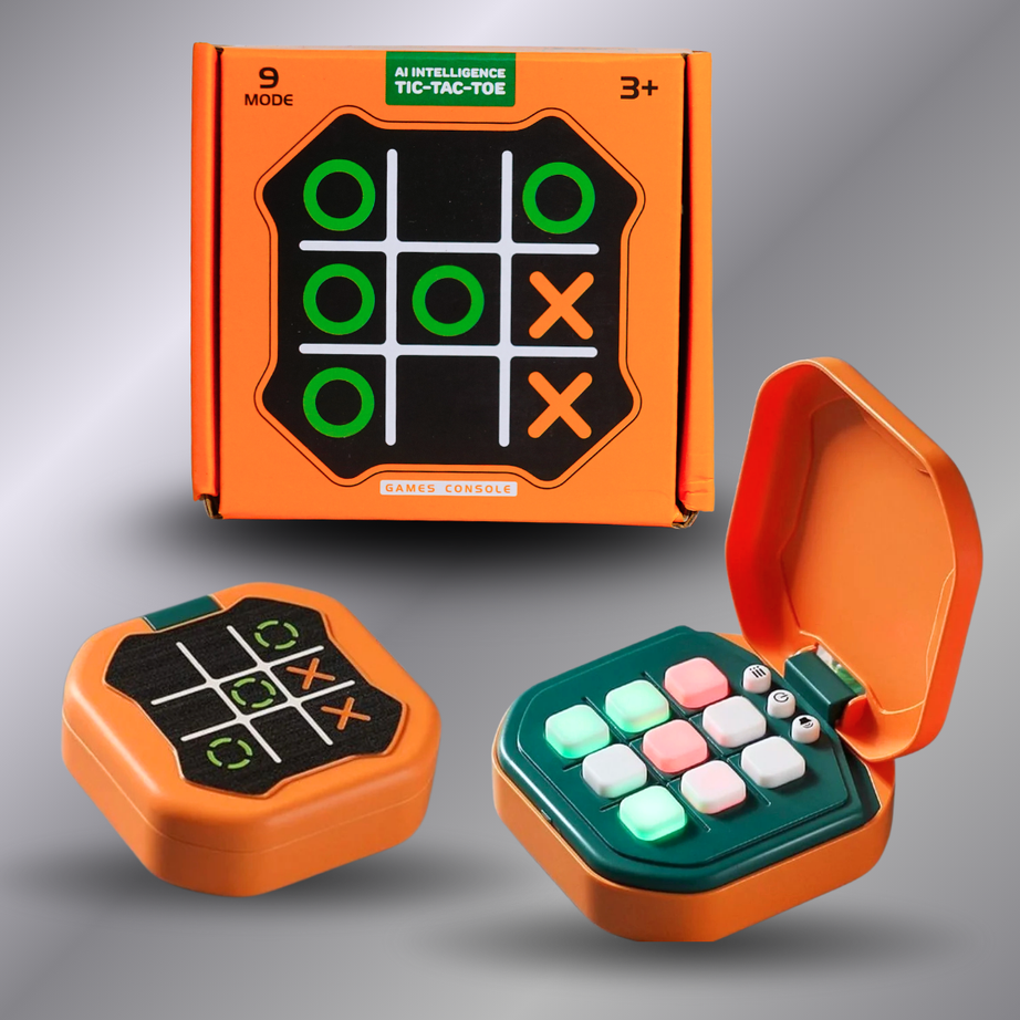 AI Intelligence Tic Tac Toe | 9 Game Modes | Brain-Boosting Strategy Fun
