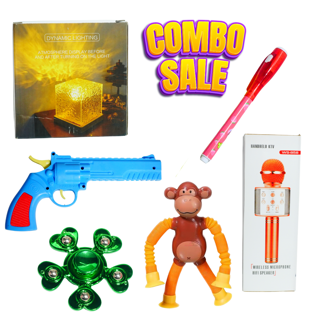 Diwali Ocean Wave Light and Mic Combo