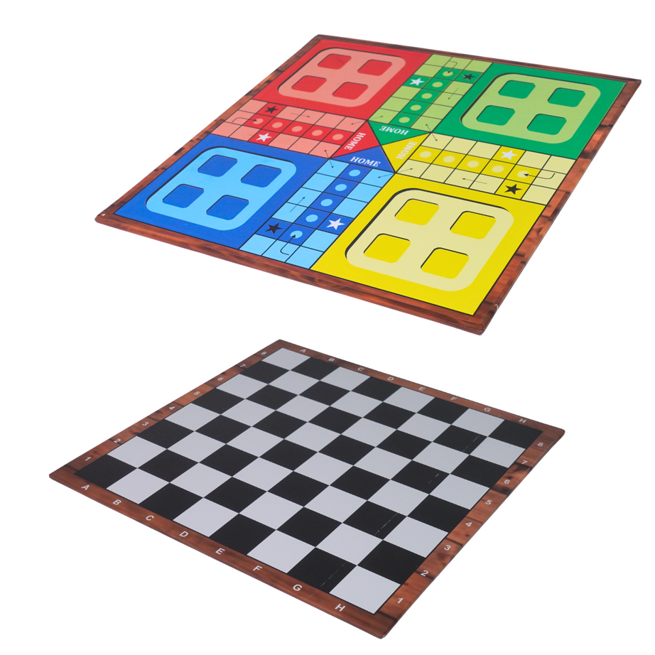 2 in 1 Ludo & Chess Game for Kids-1