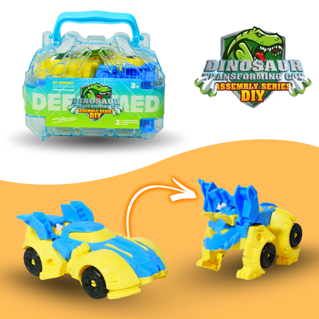 Dino Transforming Car | Automatic Dinosaur Car with Transformation | Fun Toy for Kids