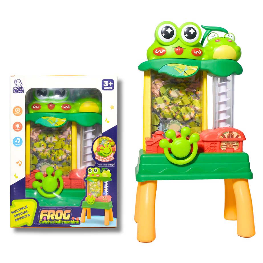 Frog Catch the Ball Electric Rotate Dribbling Dropped Fun Activity Game