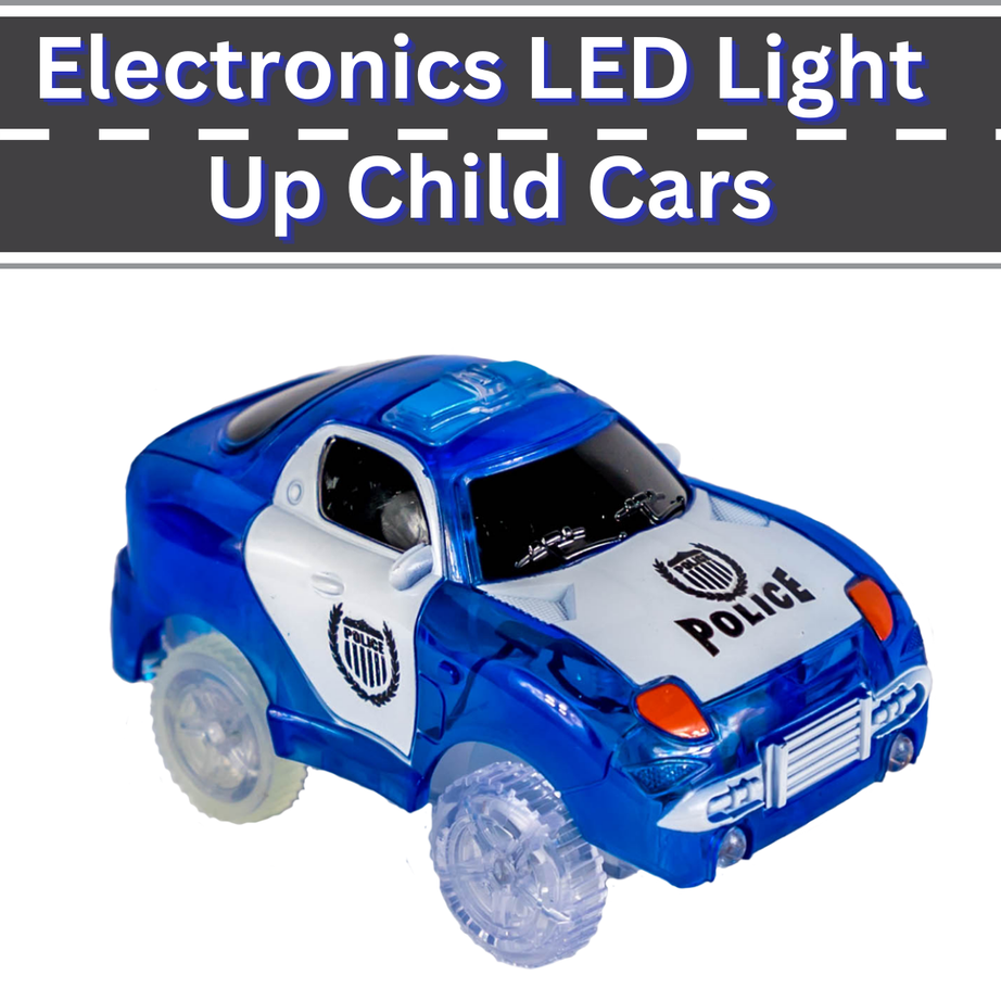 LED Light Up Child Toy Police Car