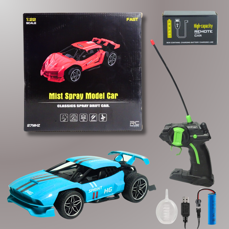 Mist Spray Model RC Car for Kids | KidsBestie(Random colours)
